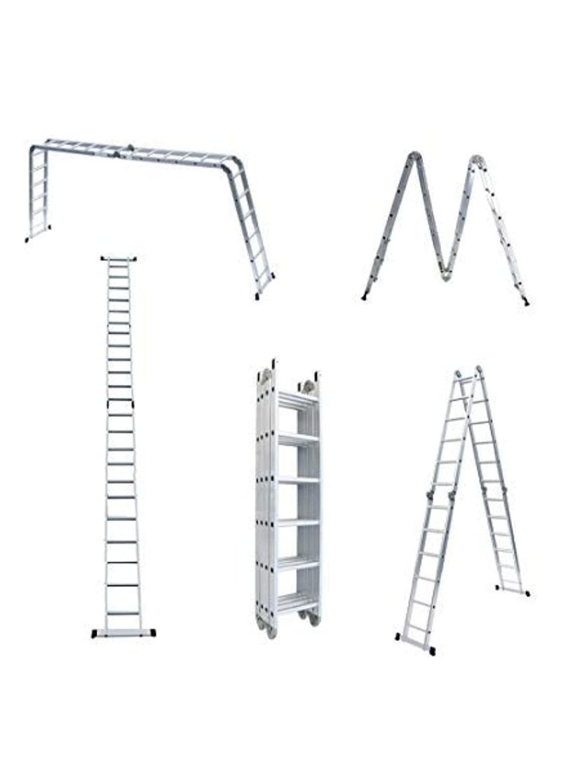 ABBASALI 24 Steps Multipurpose Folding Ladder (7.1m/23ft Up to 330lbs/150Kg) - Image 3