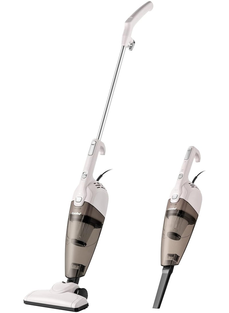 Comfee' Vacuum Cleaner 2 in 1 Handheld Stick Cleaner 5M Long Cord Lightweight Powerful 600W 16000Pa Suction 0.5L Large Capacity Excellent Central Filtration System for Car Home Kitchen Hair  - Image 1