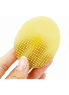 MOXO 4 Baby Bath Brush Baby Cradle Cap Brush Silic Massage Brush Scrubbers Exfoliator Brush for Dry Skin Cradle Cap  - Image 3