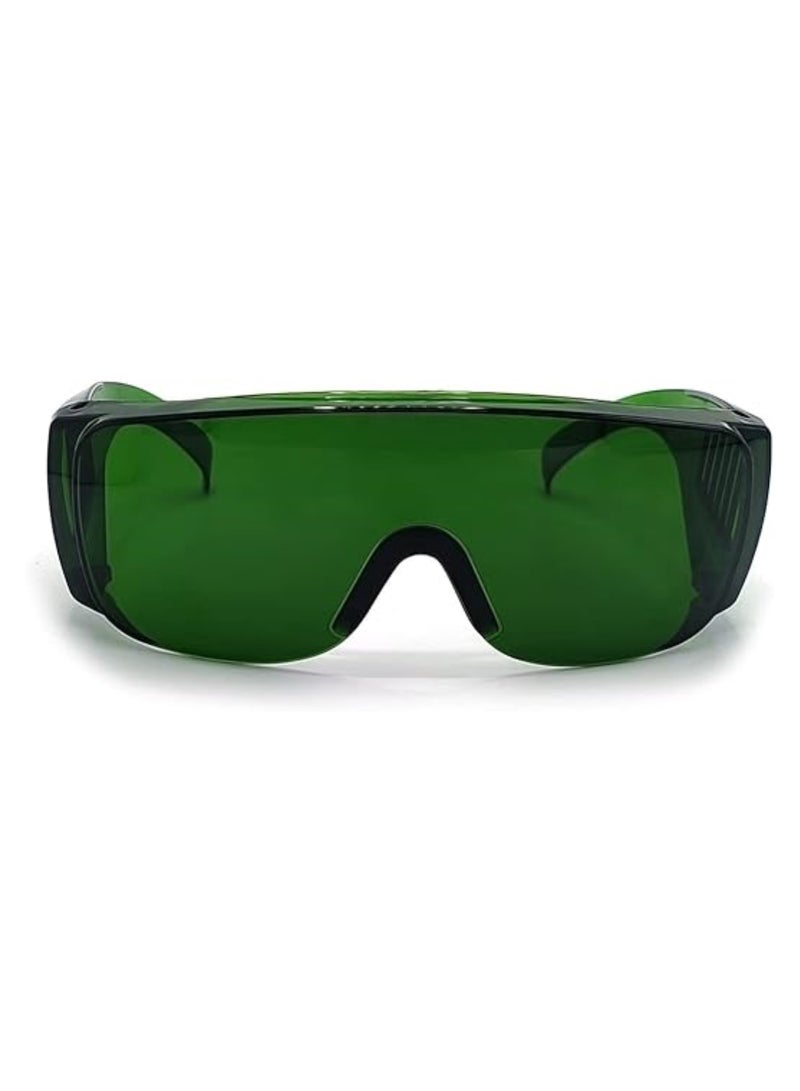 Simba IPL 200nm-2000nm Laser Eye Protection Glasses for Tanning, Laser Hair Removal, Red Light Therapy (Green) - Image 1