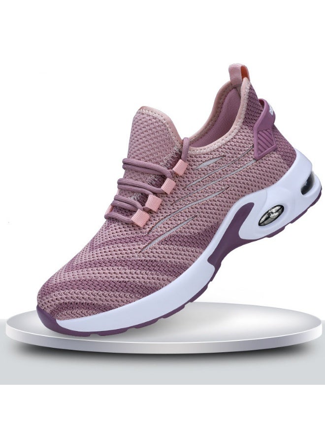 NIBEMINENT Safety Shoes Fashion Lightweight Women Work Sneakers Steel Toe Cap Mesh Breathable Women's Shoes Platform Shoes - Image 1