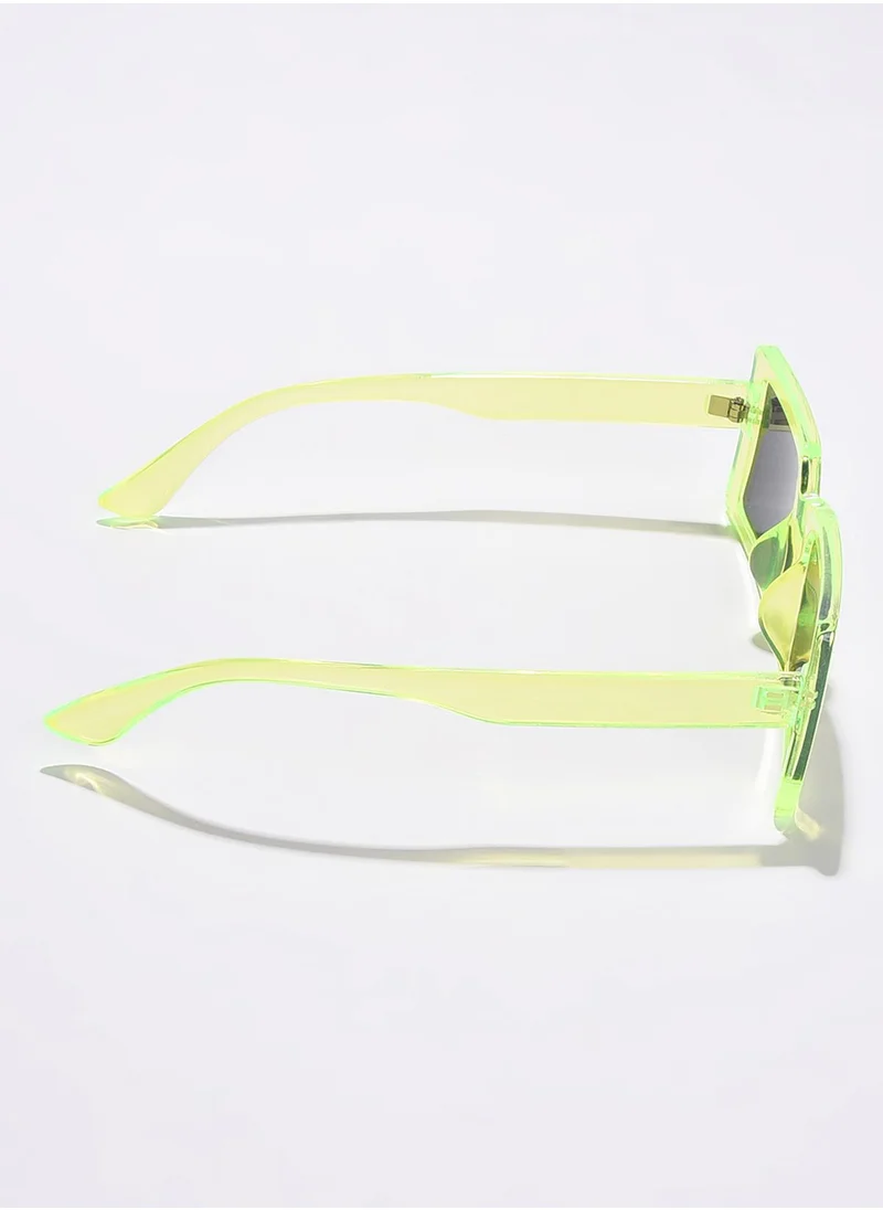 Haute Sauce Black Lens Green Sports Sunglasses