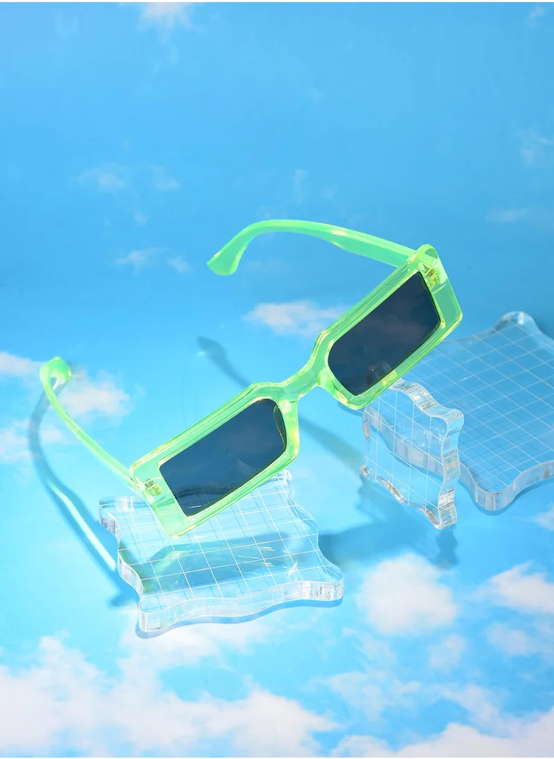 Haute Sauce Black Lens Green Sports Sunglasses
