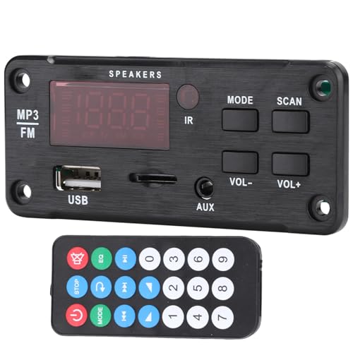Sanpyl Bluetooth MP3 Decoding Board, Lossless Car Stereo Audio Bluetooth5.0 MP3 Decoder Board MP3 / WMA/WAV/FLAC/APE Color Screen Display Decoding Module - Image 5