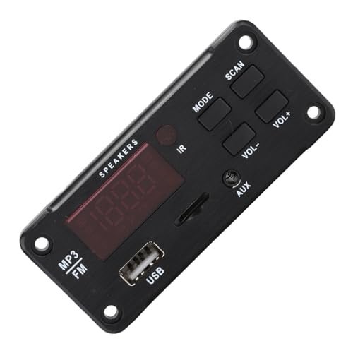 Sanpyl Bluetooth MP3 Decoding Board, Lossless Car Stereo Audio Bluetooth5.0 MP3 Decoder Board MP3 / WMA/WAV/FLAC/APE Color Screen Display Decoding Module - Image 4