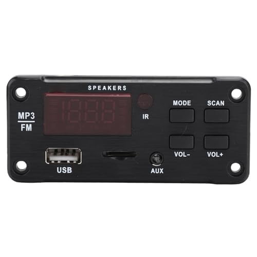 Sanpyl Bluetooth MP3 Decoding Board, Lossless Car Stereo Audio Bluetooth5.0 MP3 Decoder Board MP3 / WMA/WAV/FLAC/APE Color Screen Display Decoding Module - Image 2