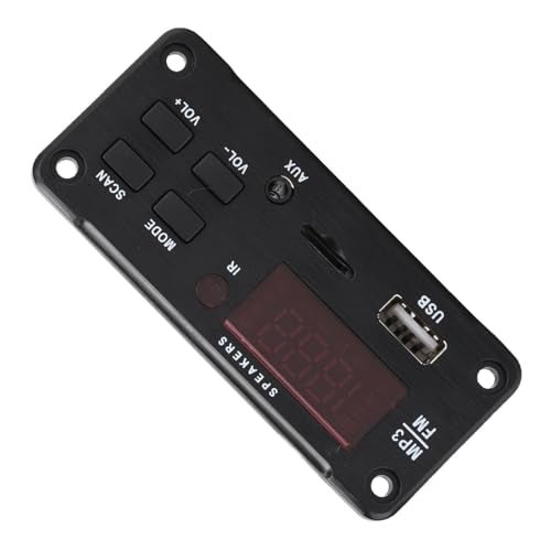 Sanpyl Bluetooth MP3 Decoding Board, Lossless Car Stereo Audio Bluetooth5.0 MP3 Decoder Board MP3 / WMA/WAV/FLAC/APE Color Screen Display Decoding Module - Image 1