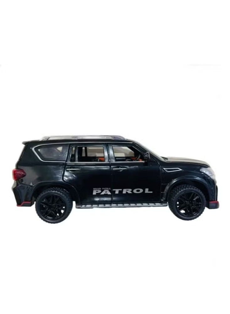 دريمزون سيارة نيسان باترول دييكاست - أسود - Image 2