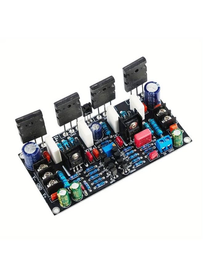 200W Mono Power Amplifier Board 5200 1943 Tube 36V Metal Home Theater Audio 1pc - Image 1