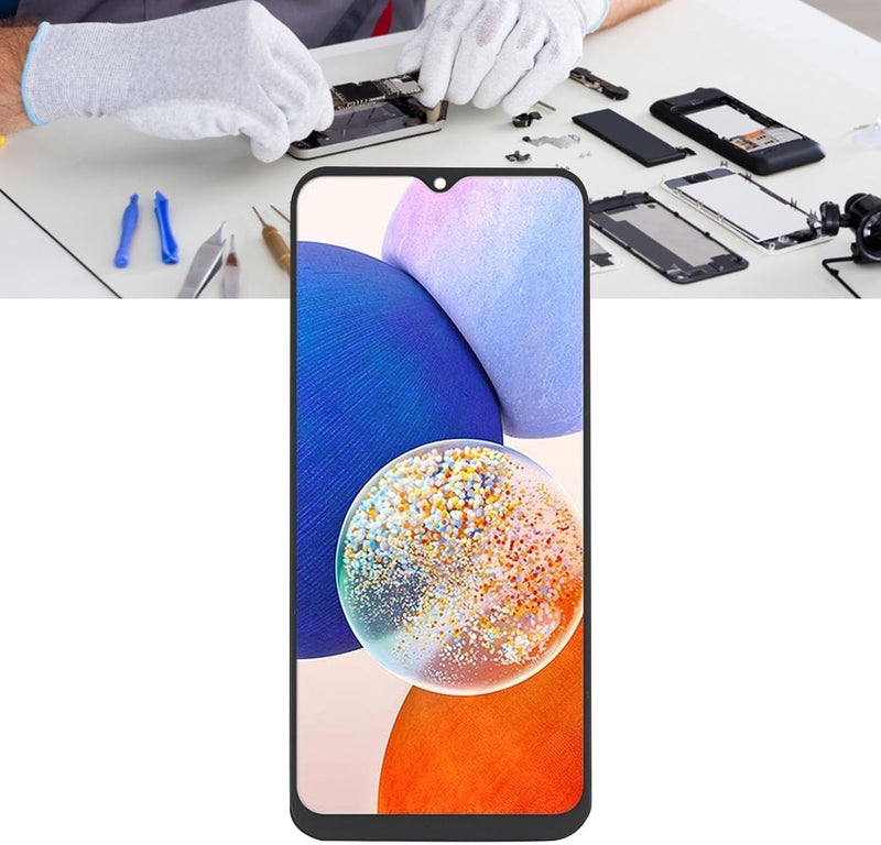 استبدال شاشة Semme لجهاز A14 5G SM A146B LCD مع شاشة لمس رقمية وأدوات إطار مدمجة، حل إصلاح فعال من حيث التكلفة - Image 1