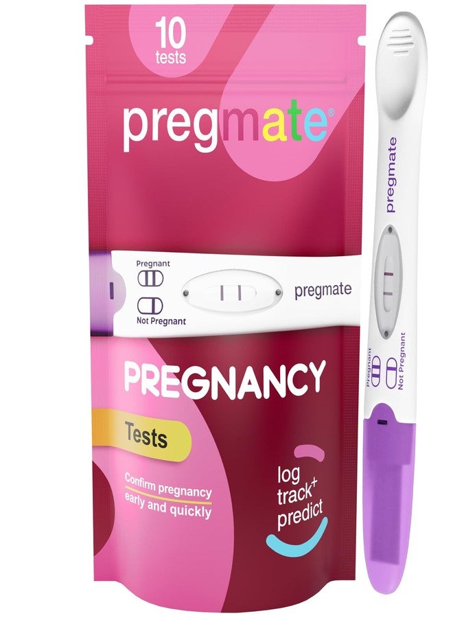 Pregmate Pregnancy Midstream Test (10 Count) - Image 1