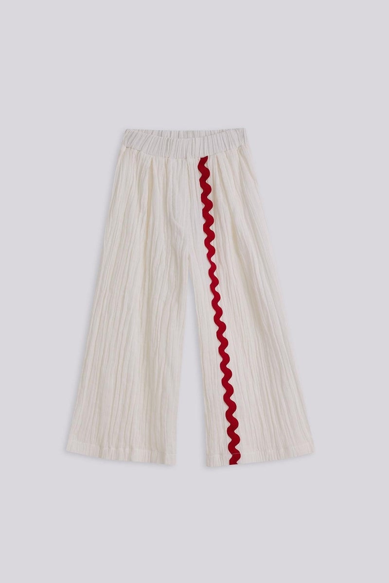 LIA LEA Girl White Trousers - Image 3