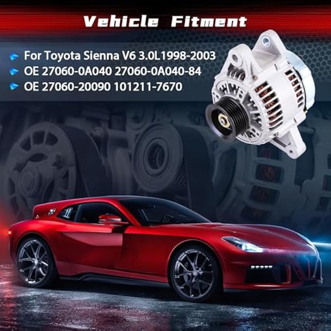 IKASEFU New Alternator QA4514XWI-WIYT - Image 3