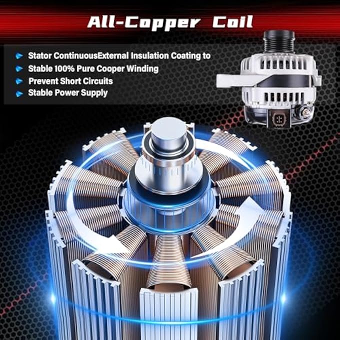 IKASEFU New Alternator QA4514XWI-WIYT - Image 4