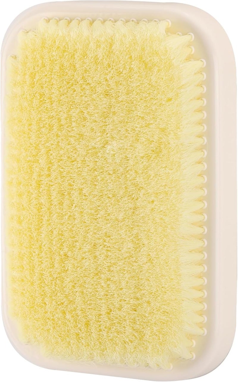 Tecbeauty Wall Mounted Back Scrubber for Shower Large Exfoliating Bath Wash Pad HandsFree Bathing Scrub Brush for Men Women - Image 1