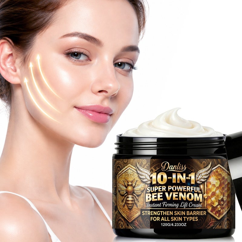 دانليس كريم Danliss 10 في 1 المكثف بسم النحل ل Firming و Lift الفوري 120 جرام - يجدد حاجز البشرة لجميع أنواع البشرة - Image 1