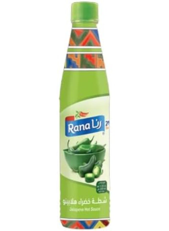 Rana Jalapeño Hot Sauce – Spicy Green Chili Sauce with Tangy Flavor | Pack of 3 Bottles | Perfect for Tacos, Burgers, Pizza & Grilled Foods | Authentic Hot Pepper Taste - Image 2