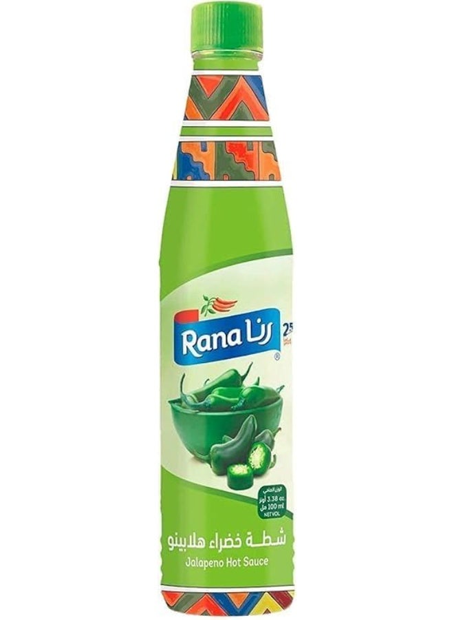Rana Jalapeño Hot Sauce – Spicy Green Chili Sauce with Tangy Flavor | Pack of 3 Bottles | Perfect for Tacos, Burgers, Pizza & Grilled Foods | Authentic Hot Pepper Taste - Image 5