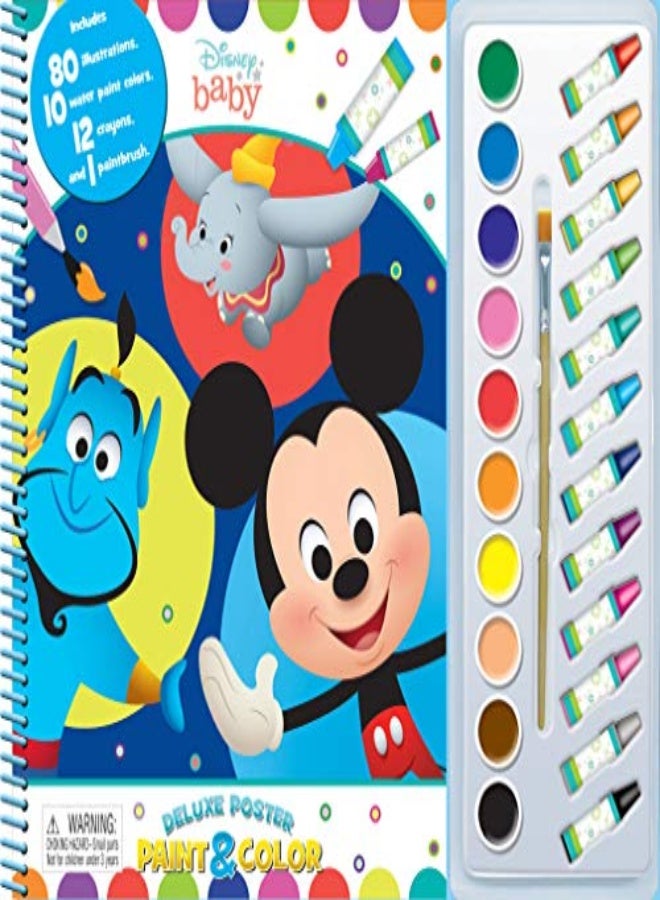 DISNEY BABY DELUXE POSTER PAINT & COLOR