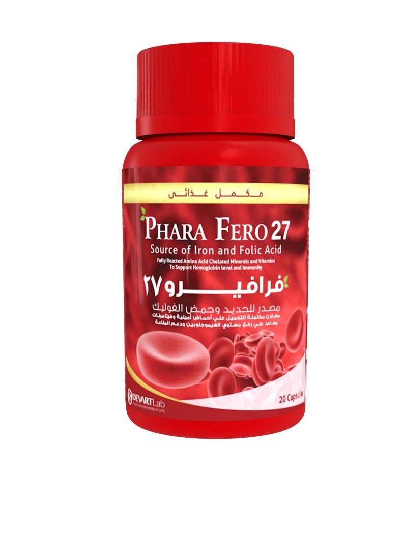 Phara Fero 27 - Source of Iron and Folic Acid