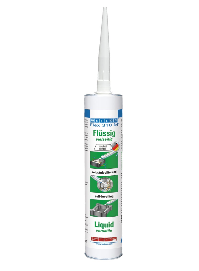 WEICON Flex 310 M Liquid | 310 ml | MS Polymer | Self-levelling 1-component adhesive - Image 1
