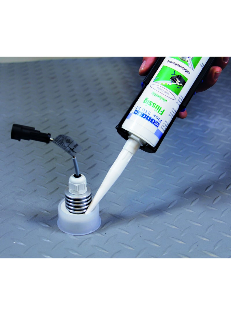 WEICON Flex 310 M Liquid | 310 ml | MS Polymer | Self-levelling 1-component adhesive - Image 2