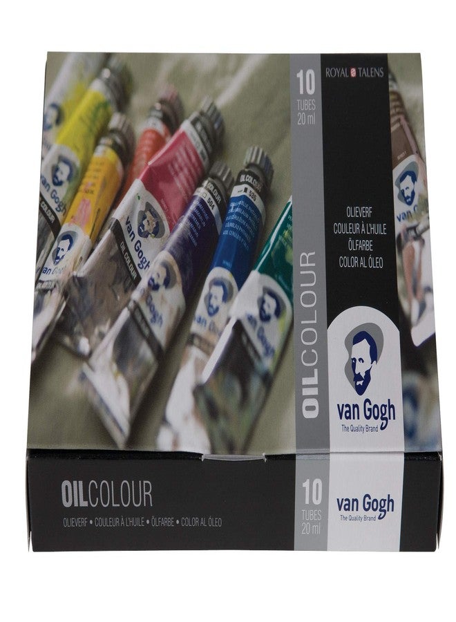 Van Gogh Oil Color Paint, 10x20ml Tubes, Basic Set - Image 1