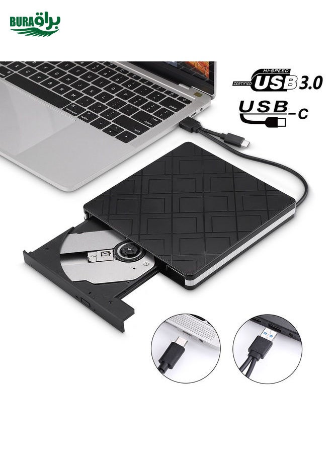 BURAQ Type-C DVD Burner External Optical Drive  - Image 1