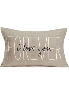 Love You Forever Pillow For Valentine'S Day Gift (Pack Of 1, 12 X 20 Inches) Great Gift For Boyfriend, Girlfriend, Valentine Day Gift, Best Gift For Couple - pzsku/Z5D15BCC343517D438062Z/45/_/1735817514/fb33a851-fd25-4438-b8fd-79d6ee4ff0d1