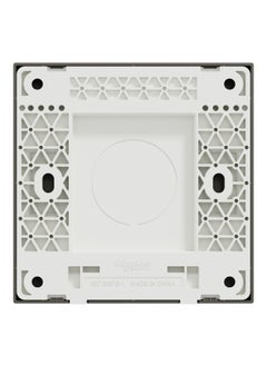 Schneider Electric Schneider Electric Avataron C Blank Plate E8730X_DG, 1 Gang, Dark Grey  - Image 3