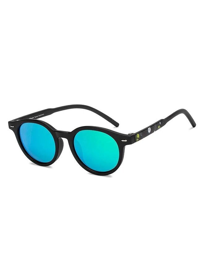 هوبر Hooper By Lenskart Space Explorers Collection Full Rim Round Latest And Stylish Kids Sunglasses Polarized And 100% UV Protected For Boys & Girls (Age 8-12 yrs) HP S16589M