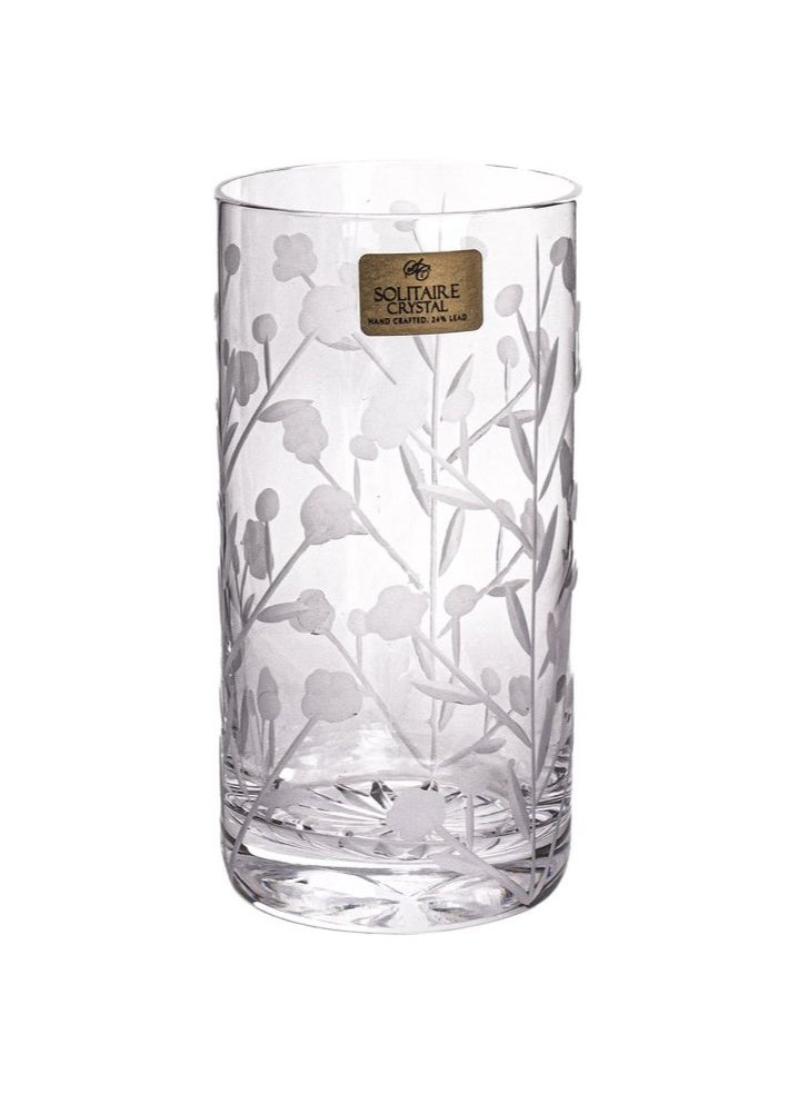 Alsaif home Crystal Water Glass Set 6 Pieces Tall - Saif Home 