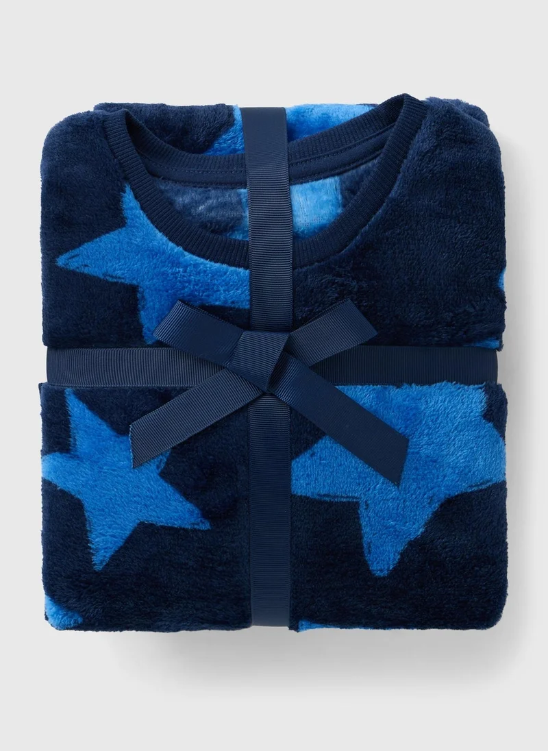 Matalan Boys Blue Star Pyjama Set