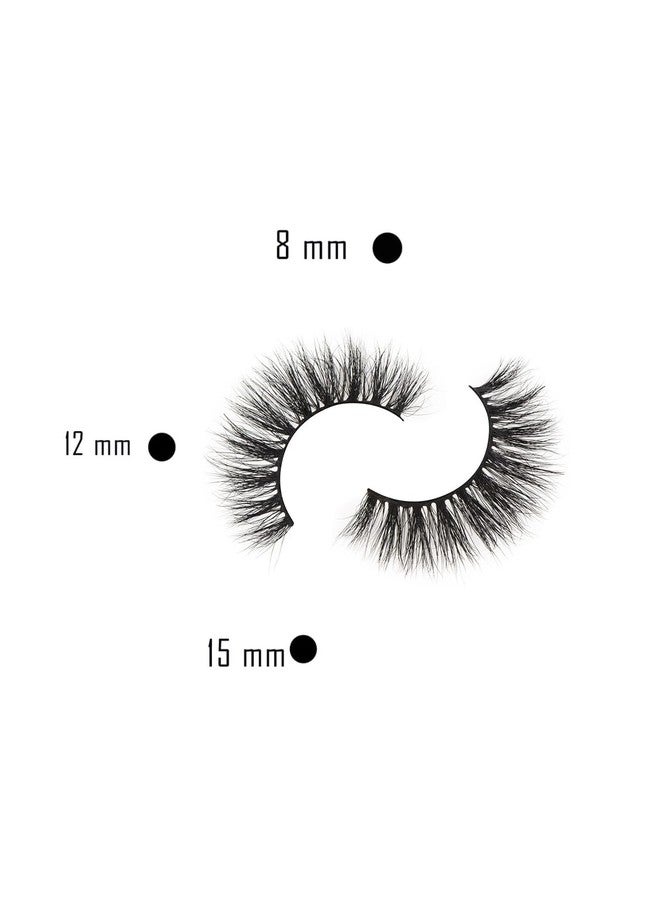 BOBI False Eyelash, Eye Makeup Lash 5D Katty Long Natural Eyelashes |15mm Soft, Comfortable, Non-irritating, Lightweight & Reusable For Women (K11) - 1 Pair - Image 3