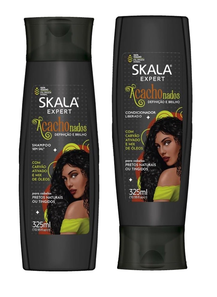 SKALA Expert Curly Hair Set – Salt-Free Shampoo + Conditioner - Image 3