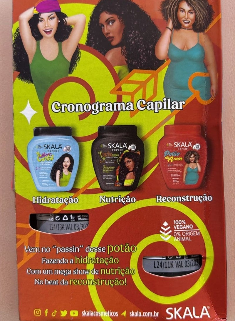 SKALA Expert Curly Hair Set – Salt-Free Shampoo + Conditioner - Image 2