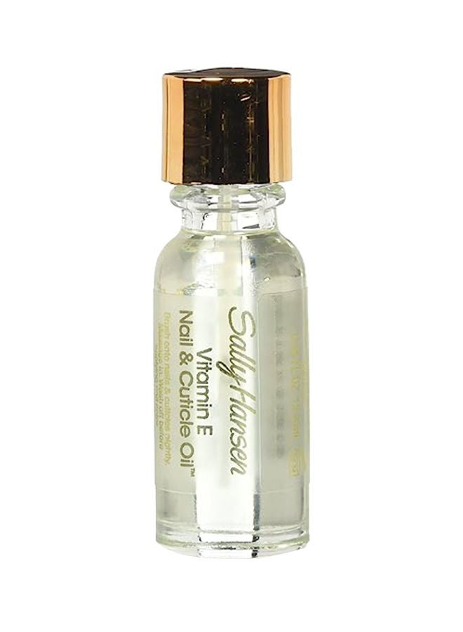 Sally Hansen Vitamin-E Nail And Cuticle Oil, 13.3ml (0.45 FL OZ)