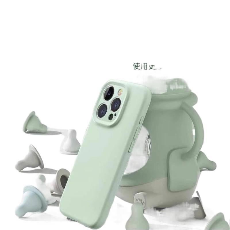 غطاء واقي، Titanium Original Color، لـ iPhone 14 / 14 Plus / 14 Pro / 14 Pro Max أثناء التنقل للطاولة للمكتب المنزلي - Image 3