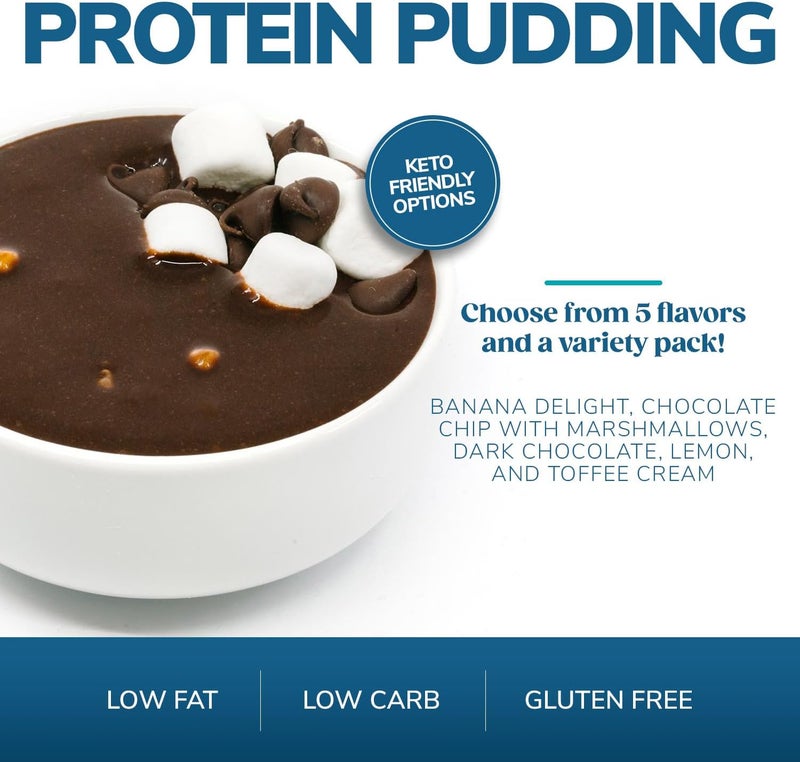 WonderSlim Protein Pudding - Toffee Cream Flavor - Image 4