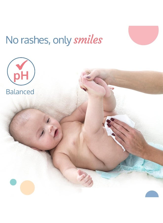 Luvlap Luv Lap Moisturising Wet Wipes without Lid For Baby Skin  72 Wipes, pack of 6 - Image 5