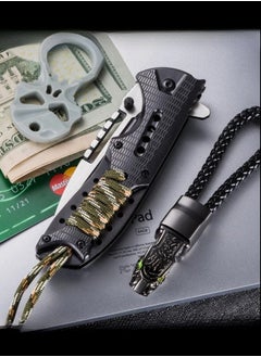 Browning Stainless Steel Camping Outdoor Folding Knife, Convenient and Multifunctional Survival Pocket Knife  - Image 4