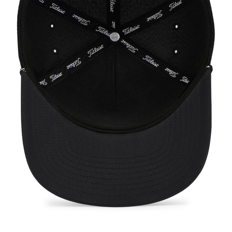 Titleist Boardwalk Rope Golf Hat, Black/White - Image 5