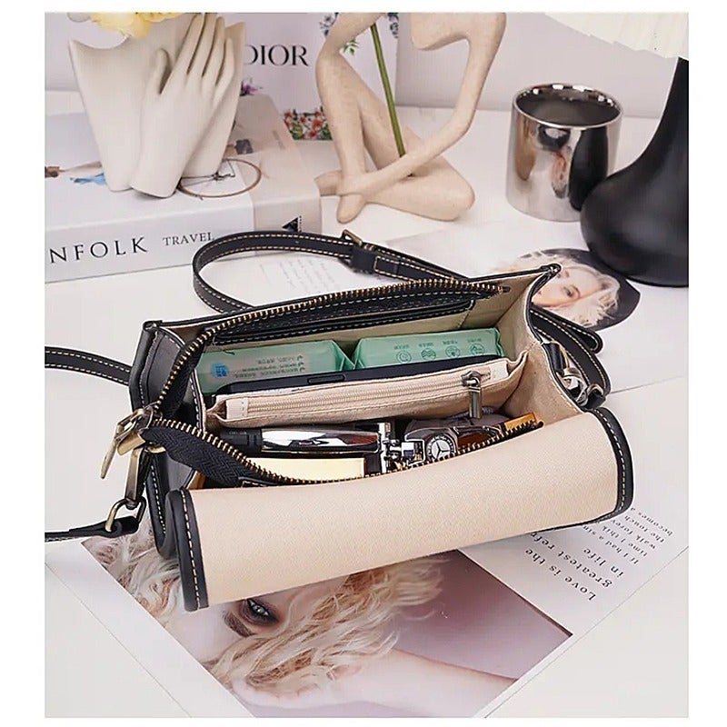 Small Square Bag 2023 New Summer Small Bag Popular Online Fashion All-Match Western Style Small Crowd Leather Shoulder Crossbody Bag - Image 5