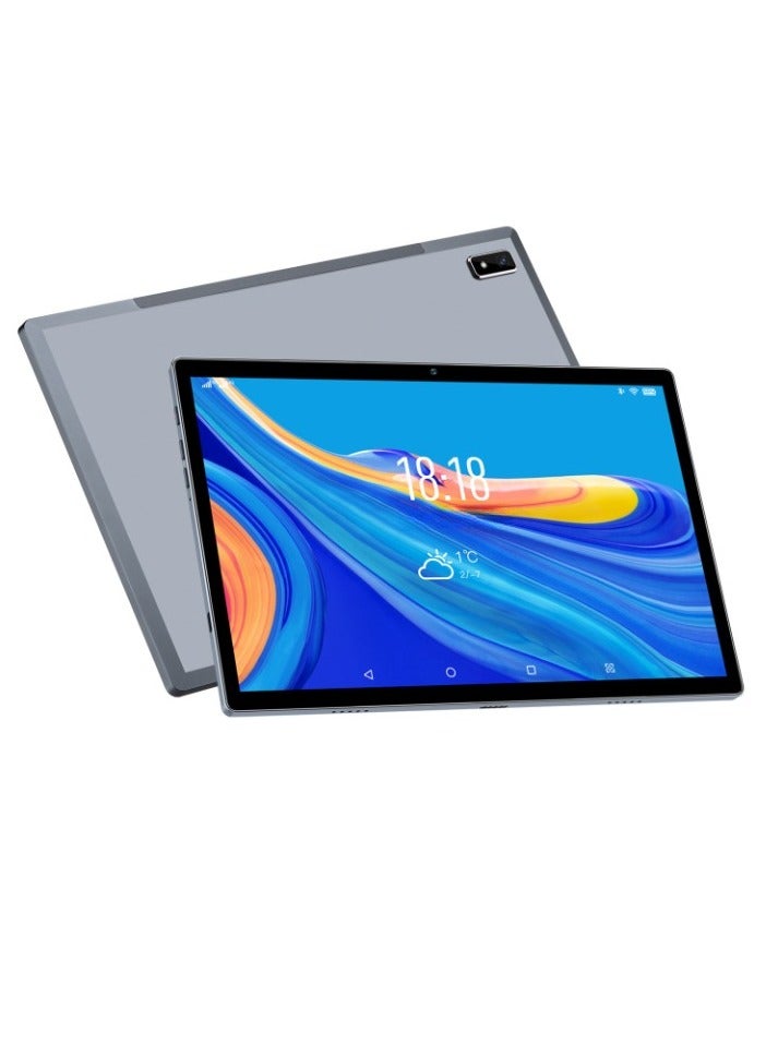 AROAQ G18 Wifi Tablet, Lightweight Slim Body 10 Inch HD Screen Android Tablet, Easy To Carry Portable Dual Camera Educational Touch Pad For Gaming Calls Videos, (Silver, 4GB RAM And 32GB ROM) - Image 1