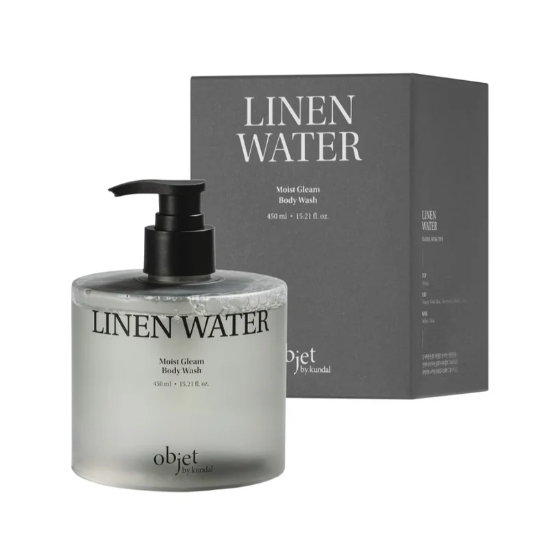 Objet by Kundal Linen Water Moist Body Wash 450 mL