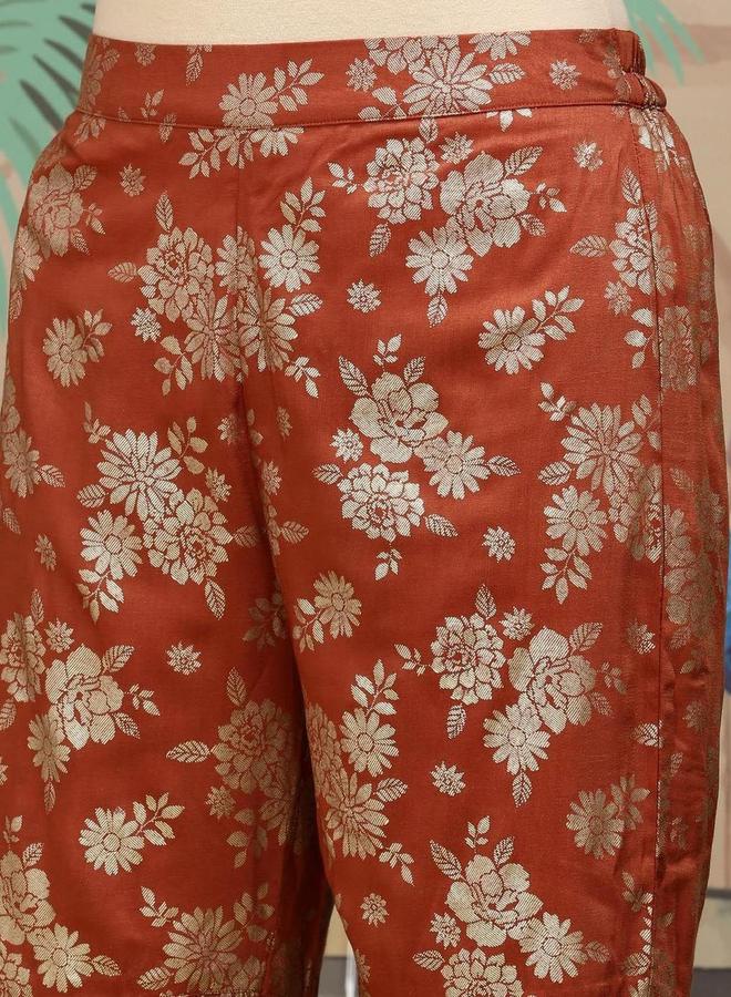 آي شين طقم كورتا وسراويل بطبعة إيشين بياقة مستديرة مع دوباتا - Image 3