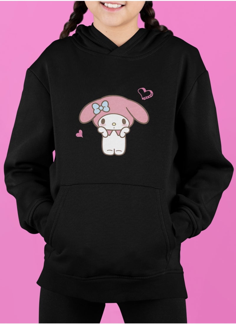 ZOOM My Melody Girls' Hoodie - Kawaii Sweatshirt  - Image 1