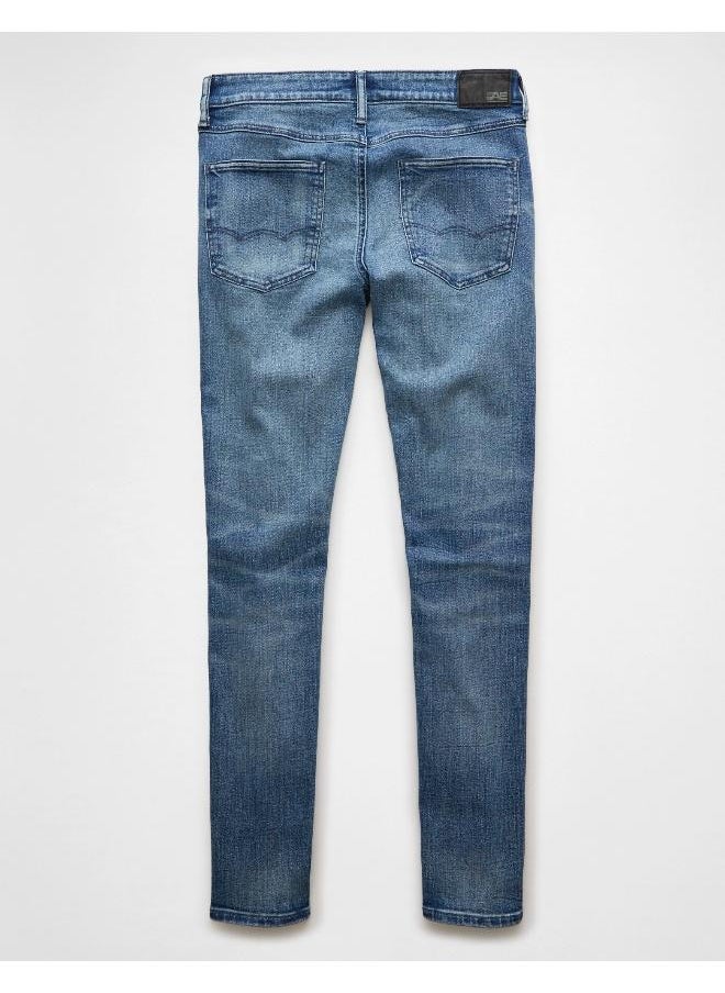 American Eagle Mid Wash Slim Fit Jeans  - Image 4