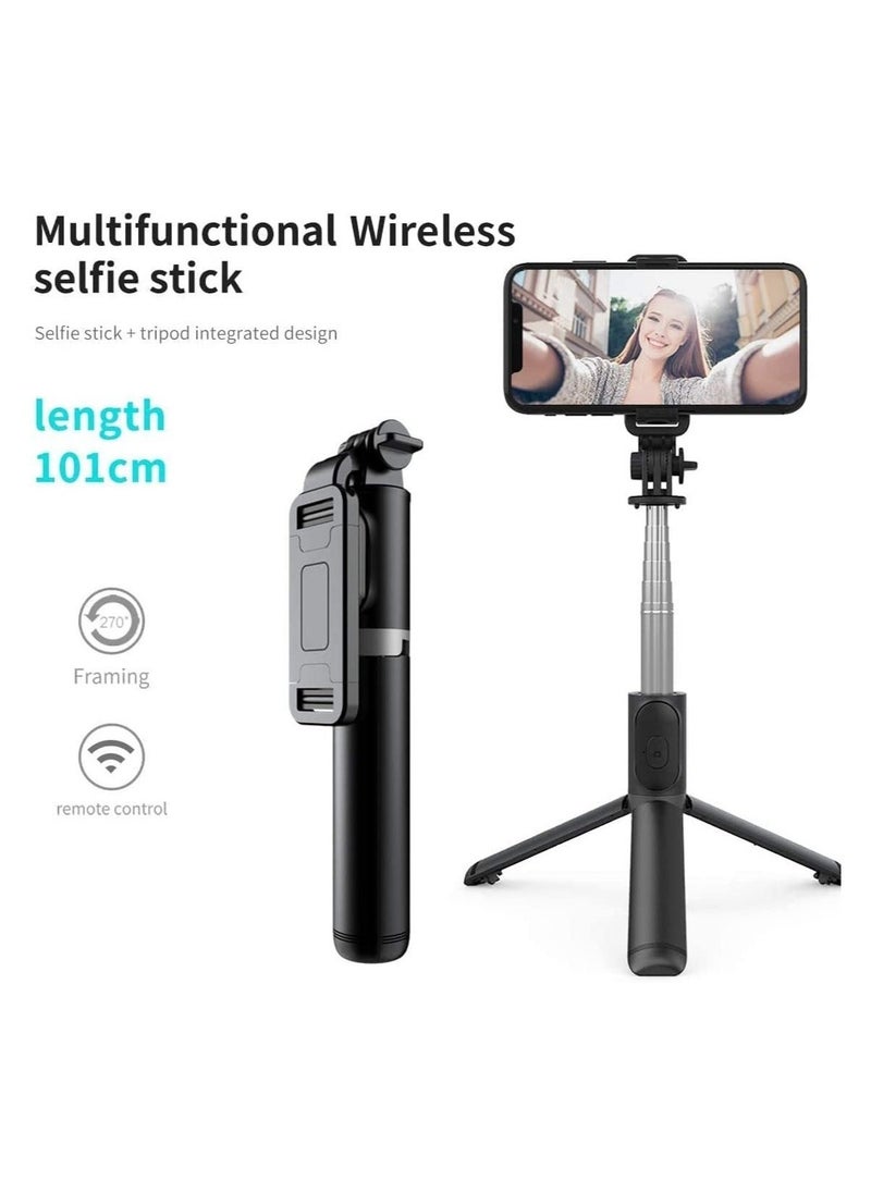 Selfie Stick, Extendable Selfie Stick with Wireless Remote and Tripod Stand, Portable, Lightweight, Compatible with iPhone 13/13 Pro/12/11/11 Pro/XS  - Image 5