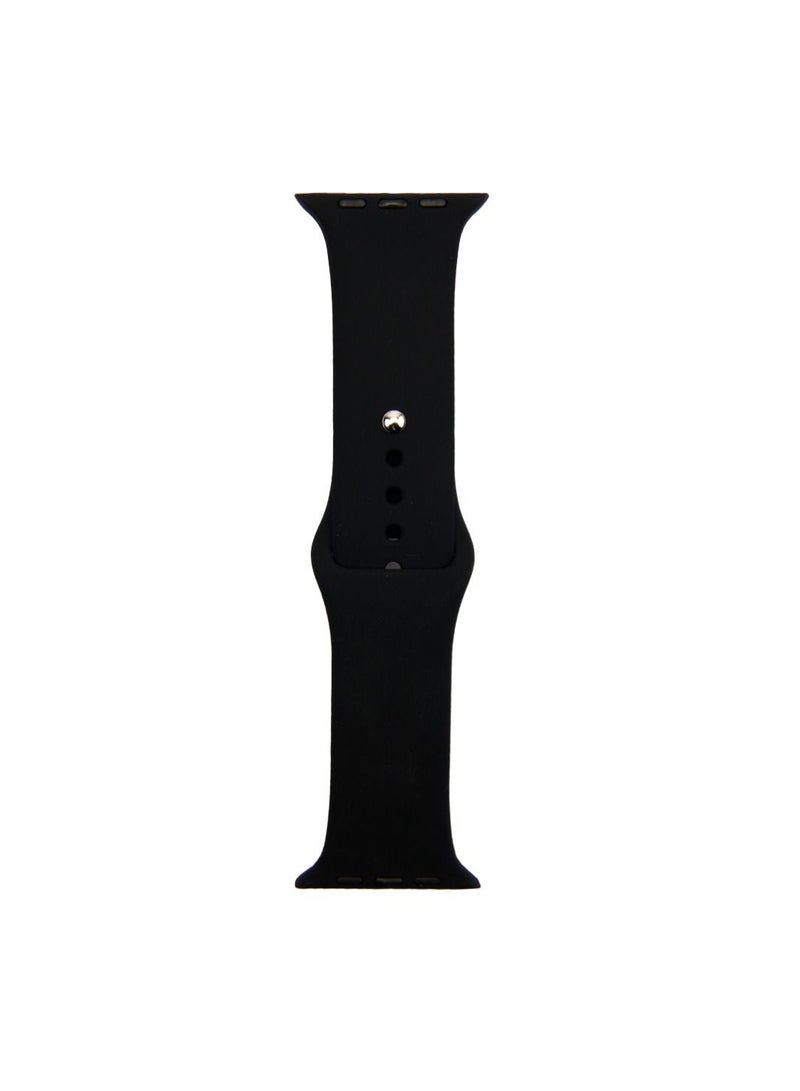 Apple Watch Band 45mm Soft Silicone Sport Band Replacement Wrist Strap Compatible for iWatch Apple Watch Series 7 (45mm)  - Image 2